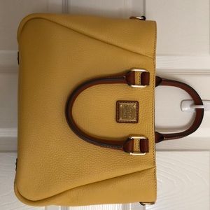 Dooney and Bourke fresh Lemon yellow handbag